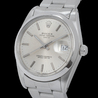 Rolex Date 34 Argento Oyster 15000 Silver Lining 